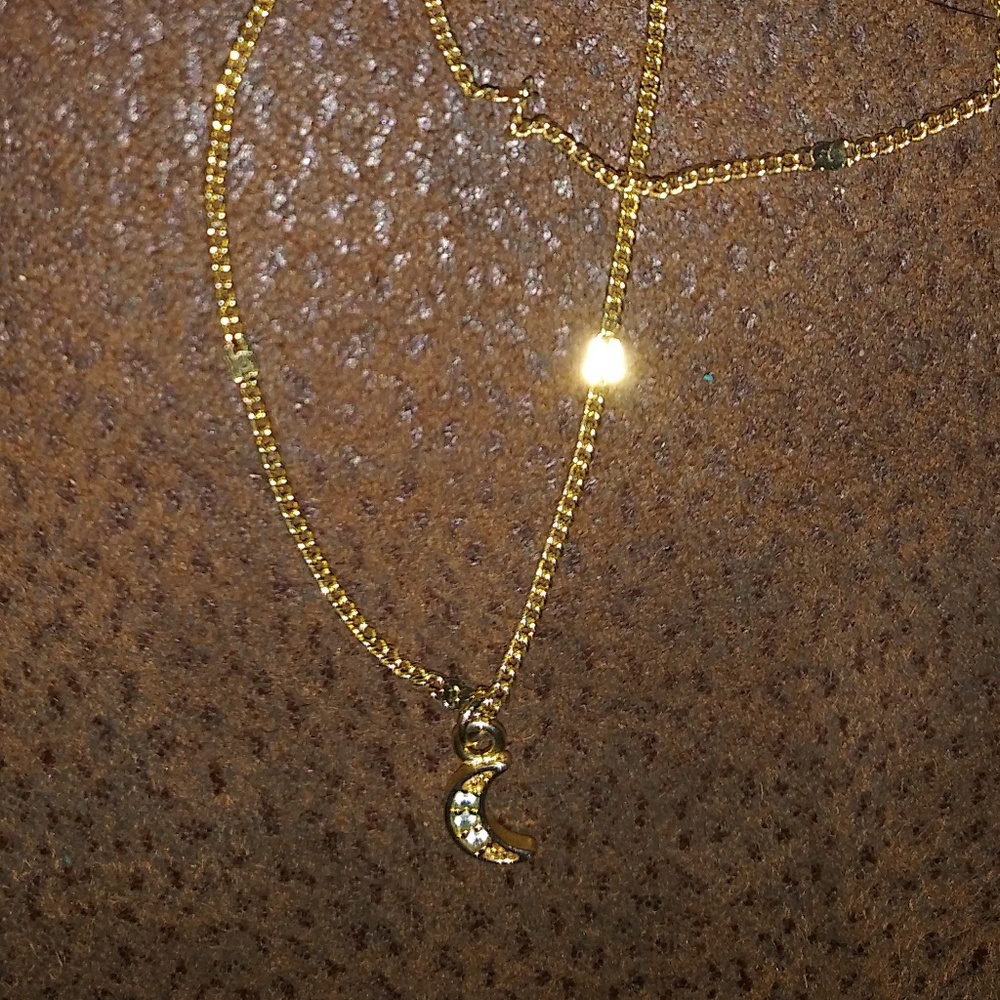 Womens moon necklace